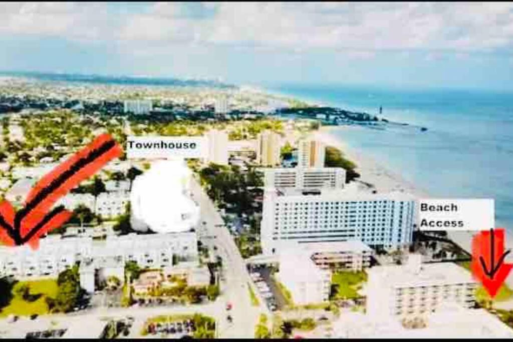 Across The Ocean Few Steps To Beach Contemporary Three Bedroom Townhouse 帕诺滩 外观 照片